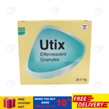 1 Box 28&#39;s X 4g UTIX Effervescent Granules Urinary Alkalinizer Sugar Free Ship - £25.38 GBP