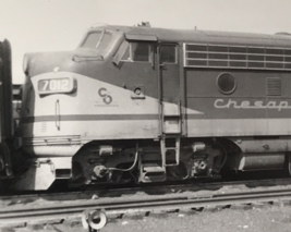 Chesapeake &amp; Ohio Railway Railroad CO C&amp;O #7012 F7A Electromotive Photo Russell - £7.52 GBP
