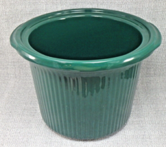 Rival Crock Pot Replacement Server Stoneware Green Insert 3.5 Quart model 3150/2 - £13.85 GBP