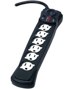 SURGE PROTECTOR 6 Outlet AC POWER STRIP 840 joules BLACK SurgeArrest APC... - $73.38 CAD