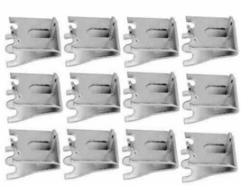 12 ZINC SHELF SUPPORT, PILASTER CLIP Beverage 403-168A VIC 50022501 TRUE... - £9.62 GBP