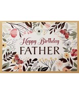 Happy Birthday Father - Birthday Greeting Card - 00887 - $2.79