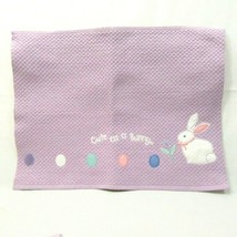 Casual Home Cute as a Bunny Embroidered Lavender Easter 6-PC Placemat Set - $38.00