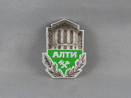 Vintage Soviet Tourist Pin - Altai Republic - Stamped Pin  - $15.00