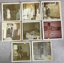 Set Lot 8 Vtg Kodak 60s 70s Black Americana Brooklyn Family Photos Snapshots - £35.96 GBP