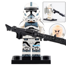 Clone Trooper (Kamino) Star Wars Lego Compatible Minifigure Bricks Toys - £2.36 GBP