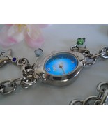 l.e.i Women&#39;s Silver Bracelet Charm Watch Need Battery Ship Fast w Track... - $7.99