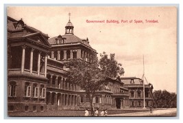 Government Building Port of Spain Trinidad BWI Davidson &amp; Todd DB Postcard P18 - £6.25 GBP