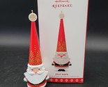 2017 Hallmark Keepsake Ornament - JOLLY SANTA - Cute TALL HAT Santa Claus - $14.84