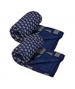India Jaipuri Print Cotton Single Bed Razai Quilts Blankets for Home com... - $2,015.10 MXN