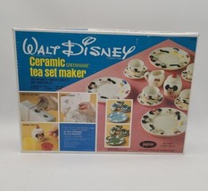 Vintage Jaymar Walt Disney Cermaic Greenware Tea Set Maker Clay Molds Mi... - $192.54