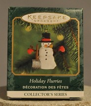 Hallmark - Holiday Flurries - 2nd in Series - Miniature Ornament - £10.11 GBP