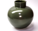 Vintage ROYAL HAEGER Pottery Green Ringneck 234-FOREST Semi-Gloss Vase 7... - $29.97
