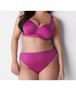 Lane Bryant CACIQUE Silky No Show FRENCH CUT Brief Panty PURPLE Plus 26/... - $23.70 CAD