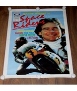 Space Riders Promo Poster Vintage Thorn HBO Video Queen Duran Duran The ... - $570.01 MXN