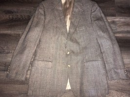 Polo University Club Ralph Lauren ~ Vtg Mens Suit Jacket Blazer Herringb... - $39.64