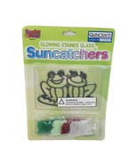 VINTAGE MAKIT &amp; BAKIT SUNCATCHER MAKE YOUR OWN GLOW IN DARK STAINED GLAS... - £23.15 GBP