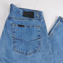 Harley Davidson Men Blue Denim Jeans W 36 L 36 - $38.99