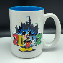 2002 DISNEYLAND MICKEY MOUSE MUG CUP cinderella castle walt disney embos... - £14.20 GBP