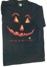 Vtg Goosebumps Jack O Lantern T Shirt 90s Youth XL  Single Stitch Black Horror - £19.78 GBP