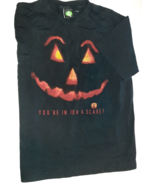 Vtg Goosebumps Jack O Lantern T Shirt 90s Youth XL  Single Stitch Black ... - £19.78 GBP