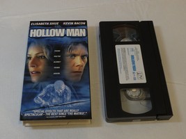 Hollow Man VHS tape 2001 R Elisabeth Shue Kevin Bacon 04956 Paul Verhoeven *^ - £4.09 GBP