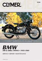 Clymer M308 Manual for BMW 500 &amp; 600CC Twins 55-69 - $50.92