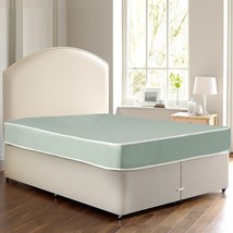 Mattress Solution 8-Inch Firm Double Sided Tight Top Waterproof Vinyl, King - £303.84 GBP