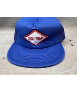 Vintage Tool Town SnapBack Trucker Hat Cap Automotive Industrial Punk Ro... - $357.32 MXN