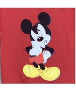 Vtg 90s Disney Mickey Mouse Sweatshirt Lg Thinking Graphic Unlimited Lei... - $25.98 CAD