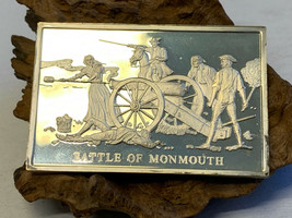 Danbury Mint Bicentennial Sterling Silver Ingot 750 Grains Battle of Mon... - $69.95