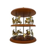 Princeton Gallery Carousel Stand and 12 Birthstone Horses Assembly Required - £67.11 GBP