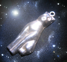 HAUNTED ANTIQUE CAT NECKLACE ALEXANDRIA'S LUCKY NECKLACE HIGHEST LIGHT MAGICK image 2