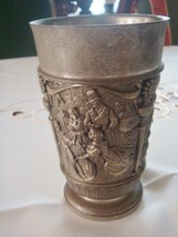 Ges.Gesch. Feinzinn Nk West Germany Pewter Goblet Cup 5&quot; Original - £96.91 GBP