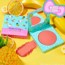 ColourPop X Sanrio Hello Kitty Tropical Escape Pressed Powder Blush Aloha Honey - £11.91 GBP