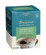 Teeccino Herbal Coffees Dandelion Mocha Mint, Gluten-Free 10 count tee-bags - £9.30 GBP