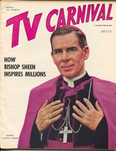 TV Carnival #4 4/1954-Hillman-Bishop Fulton J Sheen-Jackie Gleason-VF- - £133.57 GBP