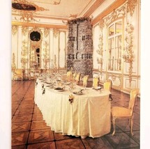 1988 Pushkin USSR Russian Photo Print Catherine Palace Dining Room Cold ... - $29.99