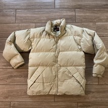 Vintage 10X Prime Northern Goose Down Sportsmen Cream Hiking Jacket Size... - $29.99