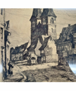INDUSTRIEHAFEN - Dirk VAN HEES (1895-1945) - Radierung 1920er Jahre - si... - €106,78 EUR