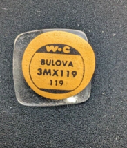 NOS W-C Watch Craft Mineral Glass Domed Crystal for Bulova 3MX119 - 11.9... - £12.65 GBP