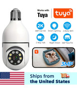 Tuya Smart Wireless Light Bulb Camera for Home Security, 3MP Surveillanc... - £22.16 GBP+