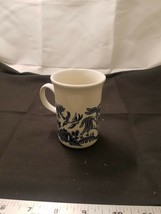 Vintage Churchill Blue Willow Coffee Hot Cocoa Tea Mug Cup Made in England - £6.68 GBP