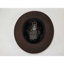Bruno Capelo Hat Australian Wool Fedora Teardrop Crushable Bel Air BL594 Brown image 8