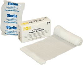 First Aid Only 5-800 Stretch Gauze Bandage, 4 yds Length x 4 Width - £15.12 GBP