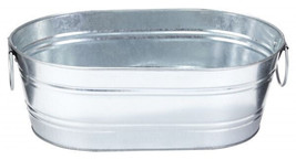 2 GL Little Giant Galvanized Oval Tub For Stock Feeding Watering Other F... - £27.10 GBP