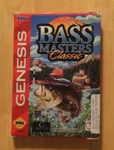 Bass Masters Classic, Sega Genesis Video Game Cartridge in Original Box - £7.03 GBP