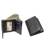 DELUXE TRI-FOLD WALLET - 6 Card Slots &amp; ID Window - £58.74 GBP