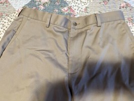 Dockers Flat Front Classic Fit Khaki Pants. Size W36 L30 - £15.81 GBP