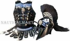 NauticalMart Greek Royal Muscle Armor Cuirass with Corinthian Helmet - £154.28 GBP